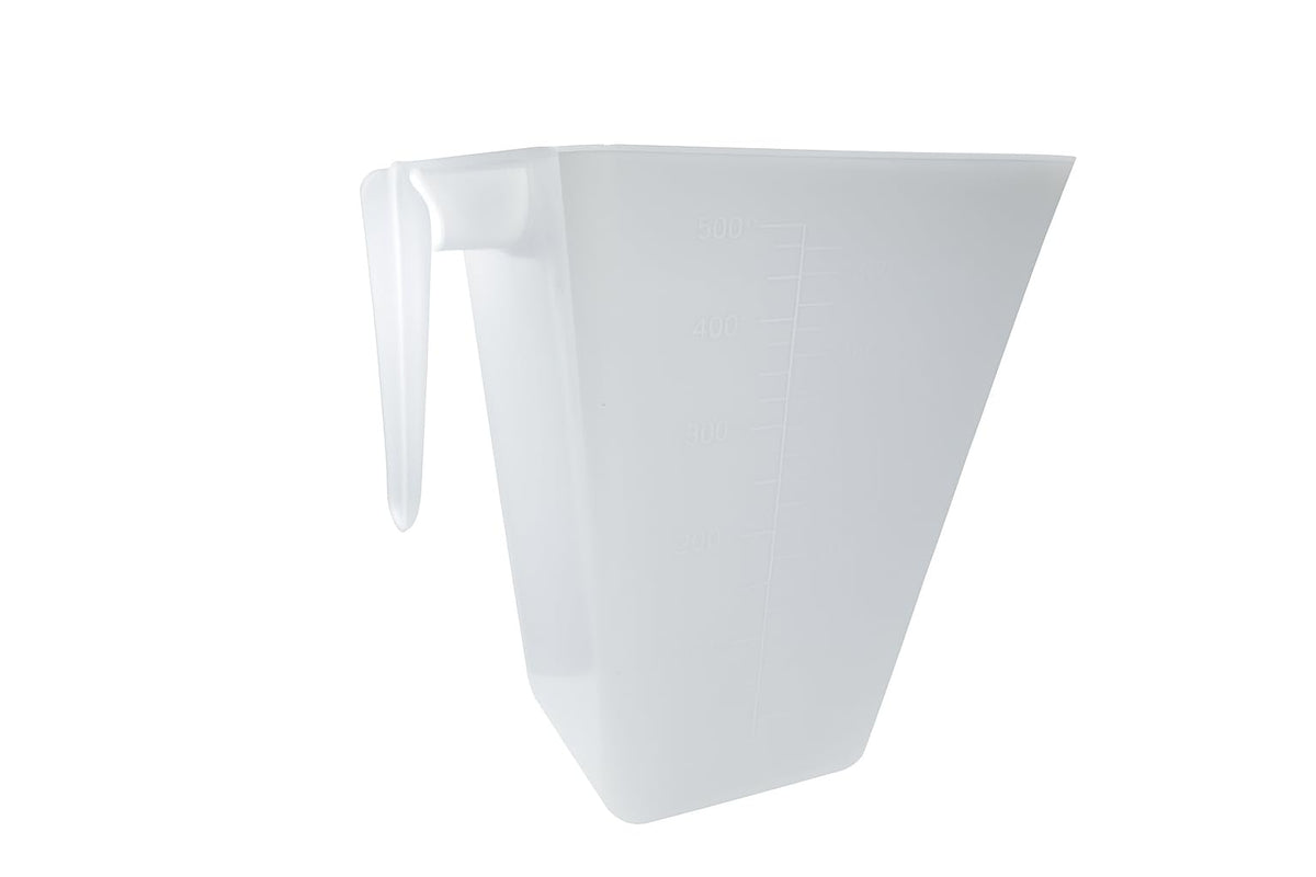 Supplement and Supply 2 Cup (1 Pint | 16 Oz. | 500 mL) Scoop for Coffee, Protein Powder, Pet Food, Spices, Grains and Dry Goods – Plastic Food-Grade, BPA-Free Measuring Cup (Pack of 5)