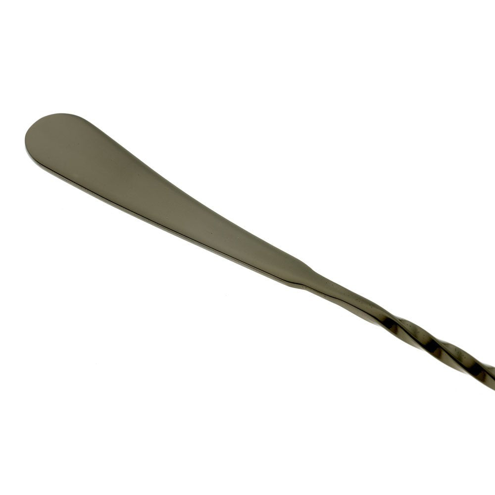Barfly Bar Spoon, Standard 13 3/16" (33.5 Cm), Gun Metal Black