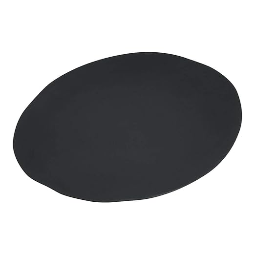 Carlisle FoodService Products Ridge Reusable Plate Rimless Plate for Home and Restaurant, Melamine, 11 Inches