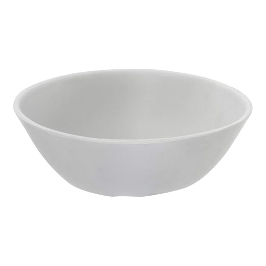 Carlisle FoodService Products Ridge Reusable Plate Rimless Plate for Home and Restaurant, Melamine, 11 Inches