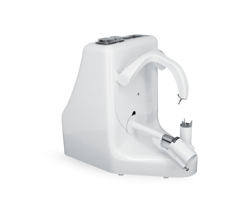 Pelamatic - Automatic Orange Peeler Pro | Peels 3 Fruits/Vegetables Per Minute | Electric Apple/Orange/Potato Peeler | Rust-Resistant, Easy Cleanup, White, One Size, Plastic