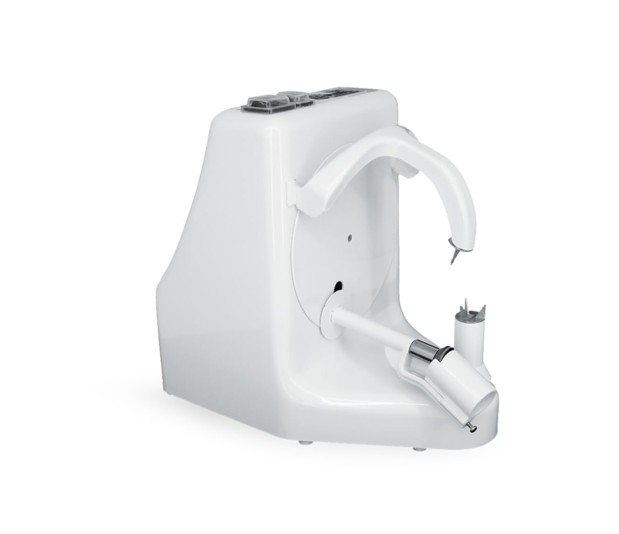 Pelamatic - Automatic Orange Peeler Pro | Peels 3 Fruits/Vegetables Per Minute | Electric Apple/Orange/Potato Peeler | Rust-Resistant, Easy Cleanup, White, One Size, Plastic