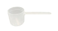 Supplement and Supply 55 mL (55 CC | 1.86 Oz.) Long Handle Plastic Measuring Scoop for Coffee, Protein Powder, Pet Food, Spices, Grains, Dry Goods – Food-Grade BPA-Free (Pack of 100)