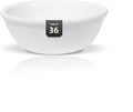 Stoneware Narrow Rim Commercial Grade Dinnerware, Bright White Fruit 4.5oz, Case of 36