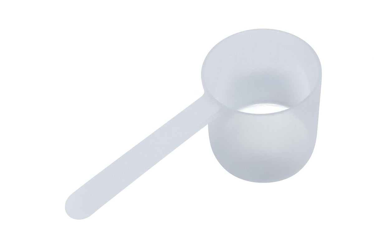 Supplement and Supply 106 mL (106 CC | 3.58 Oz.) Long Handle Plastic Measuring Scoop for Coffee, Protein Powder, Pet Food, Spices, Grains, Dry Goods – Food-Grade BPA-Free (Pack of 1)