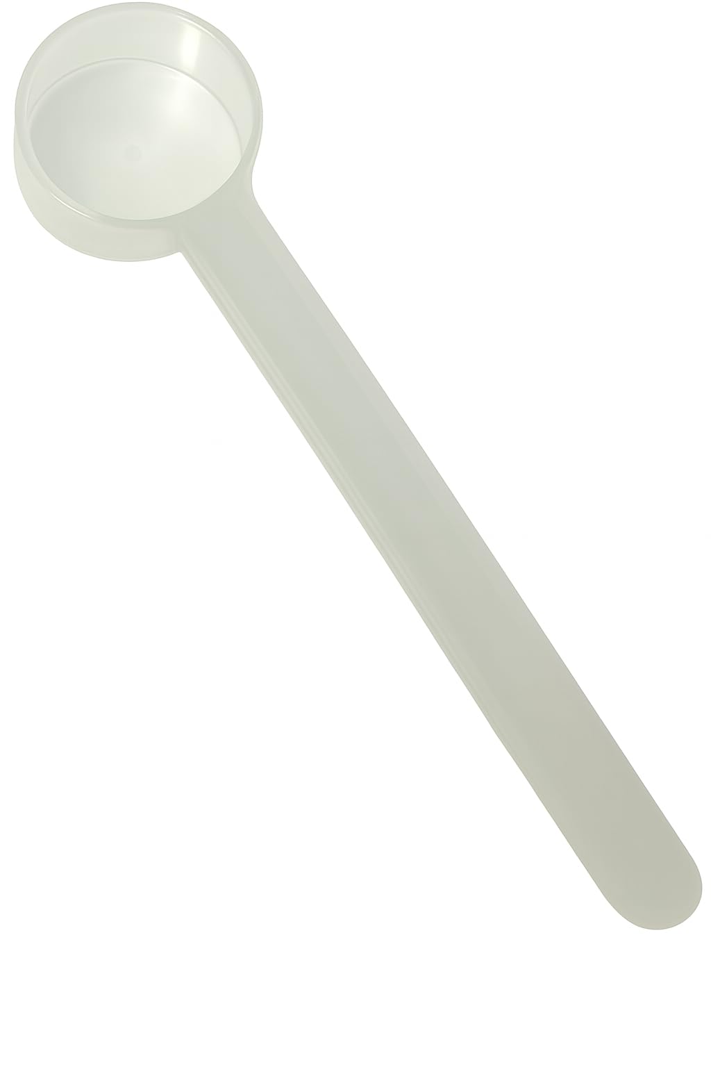 Supplement and Supply 1/2 Tablespoon (1.5 Teaspoon | 7.5 mL) Long Handle Plastic Measuring Spoon for Coffee, Protein Powder, Pet Food, Spices, Grains, Dry Goods – Food-Grade BPA-Free (Pack of 1)