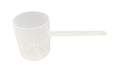 Supplement and Supply 82 mL (82 CC | 2.77 Oz.) Long Handle Plastic Measuring Scoop for Coffee, Protein Powder, Pet Food, Spices, Grains, Dry Goods – Food-Grade BPA-Free (Pack of 5)