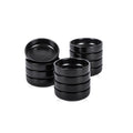 Selamica 3.3 Inch Soy Sauce Dish Ceramic Dipping Bowls Side Dishes Small Appetizer Pinch Bowls for Condiments, Sushi, Ketchup, BBQ-Set of 12(Matte Black)