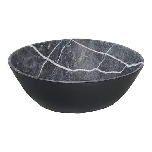 Carlisle FoodService Products Ridge Reusable Plate Rimless Plate for Home and Restaurant, Melamine, 11 Inches