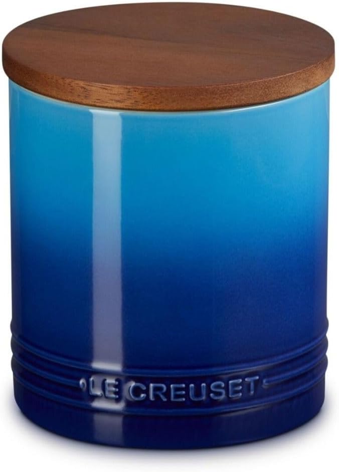 Le Creuset Stoneware Salt Cellar and Storage Canister