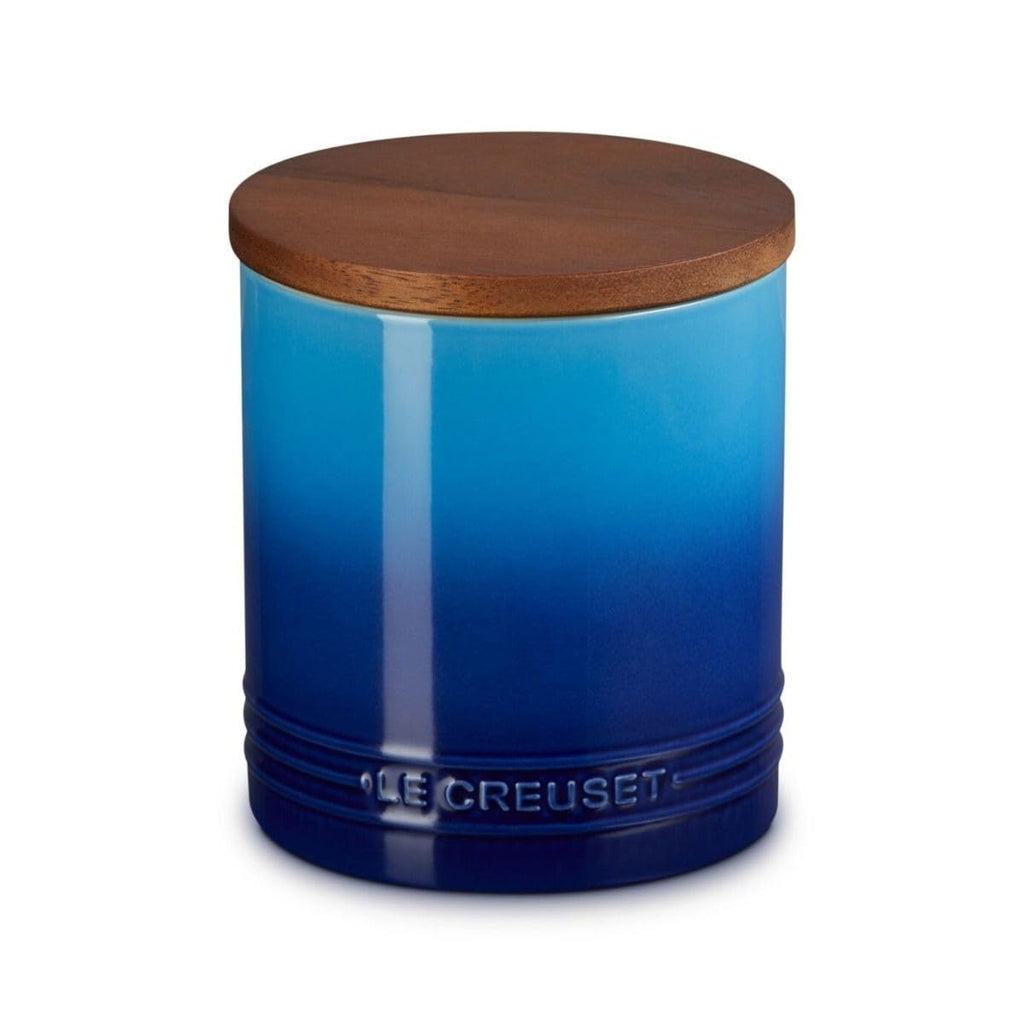 Le Creuset Stoneware Salt Cellar and Storage Canister, 38.4 oz, Marseille