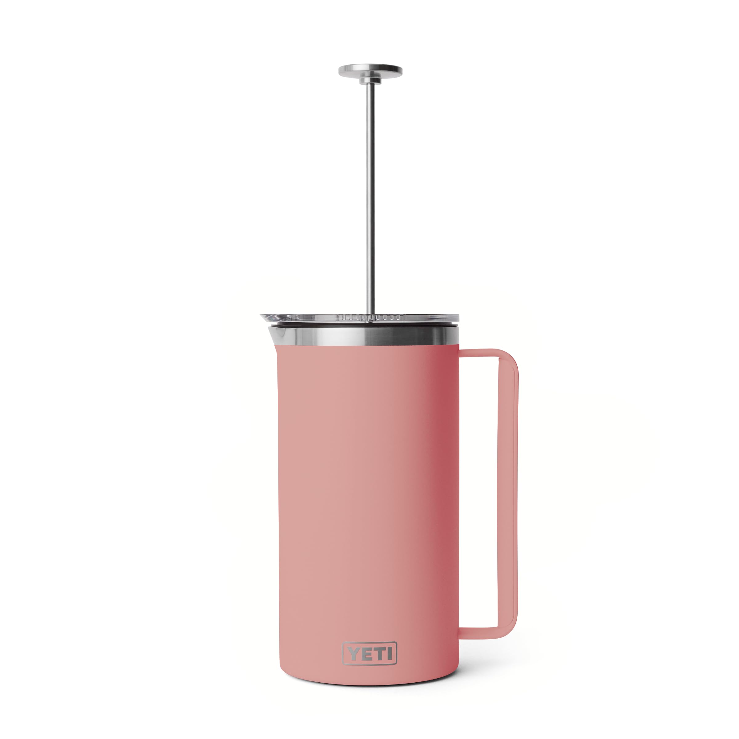 YETI Rambler 64 oz. French Press Coffee Maker, Sandstone Pink