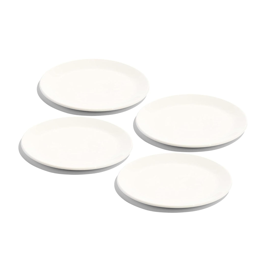 Made In Cookware - Set of 4 - Appetizer Plates - White - Porcelain - Crafted in England