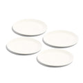 Made In Cookware - Set of 4 - Appetizer Plates - White - Porcelain - Crafted in England