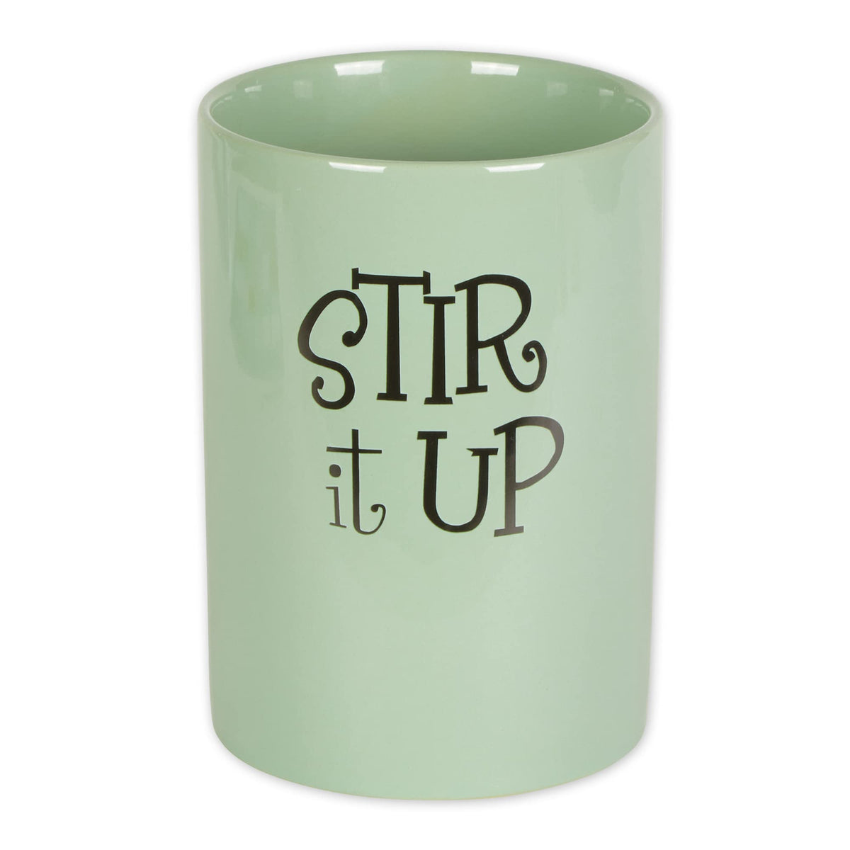 DII Kitchen Accessories Retro Collection, Ceramics, Utensil Holder, Aqua