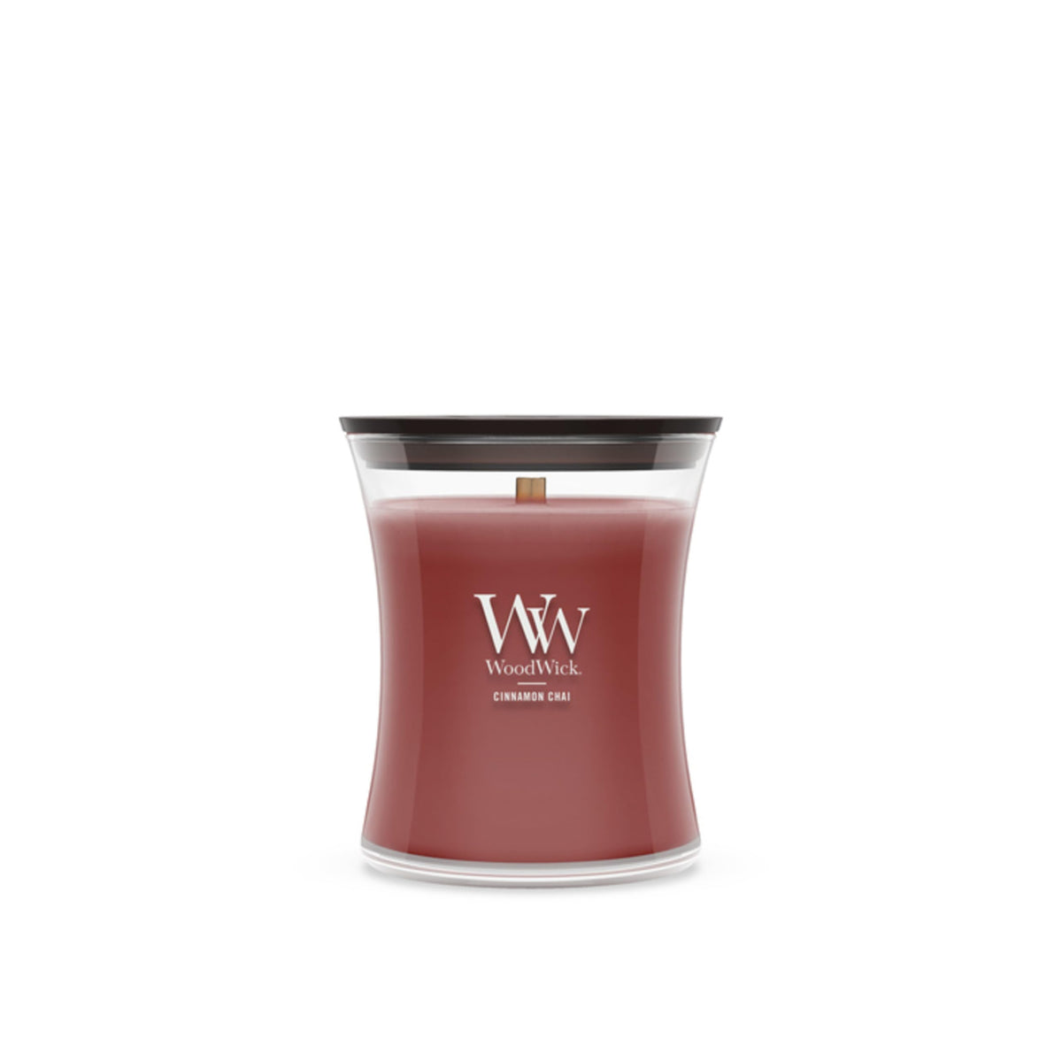 WoodWick Tonka & Almond Milk Scented Candle, Crackling Wick, 9.7oz