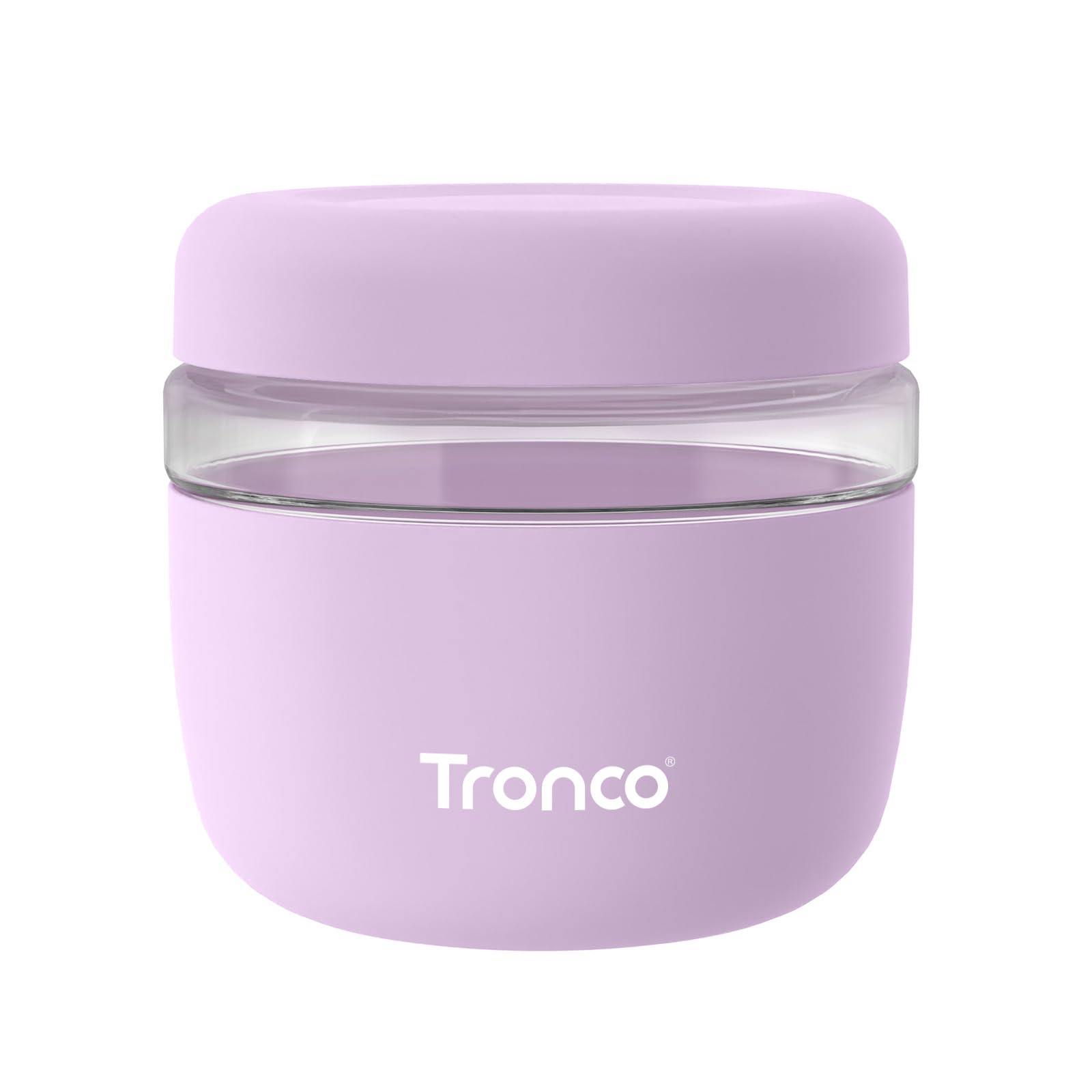 Tronco 24 oz Glass Food Storage & Lunch Bowl Containers with Airtight Lids