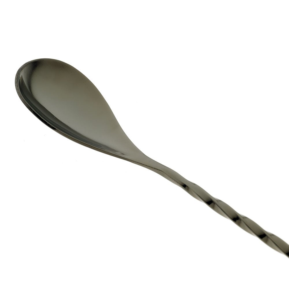 Barfly Bar Spoon, Standard 13 3/16" (33.5 Cm), Gun Metal Black