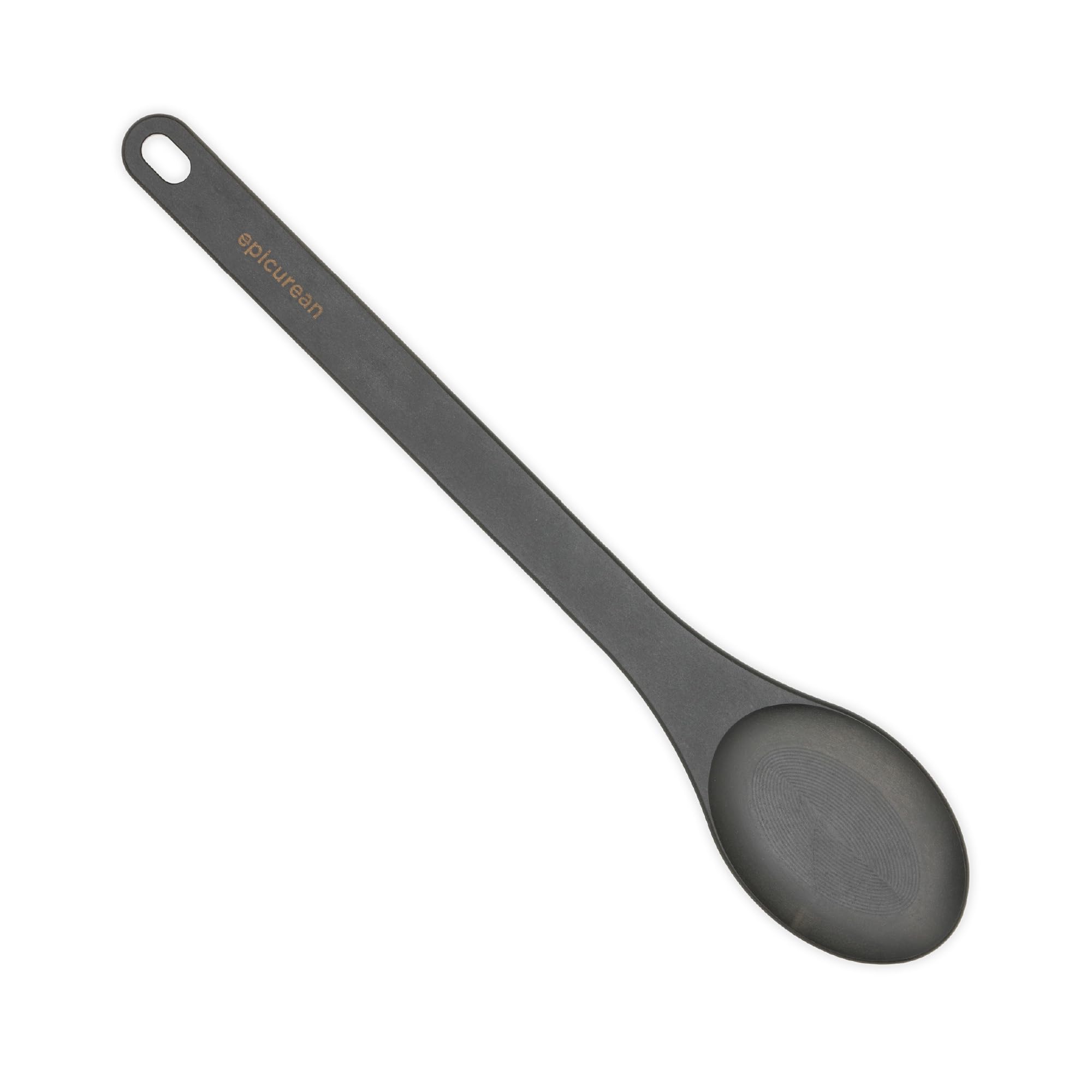 Epicurean Kitchen Series Utensils Medium Serving Stirring Spoon - Dishwasher Safe, Non-Toxic and Made in the USA,Slate