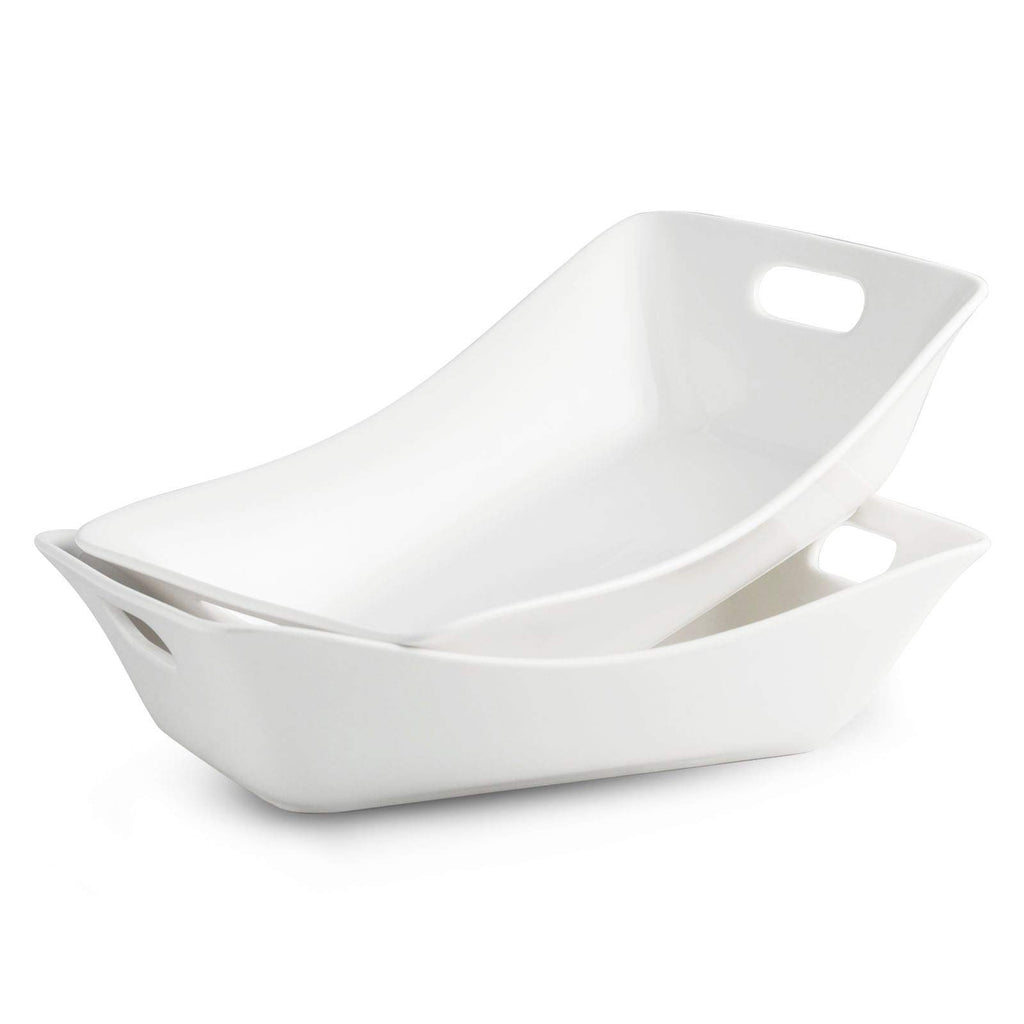 YHOSSEUN Large Serving Bowls with Handles, Serving Dishes For Entertaining