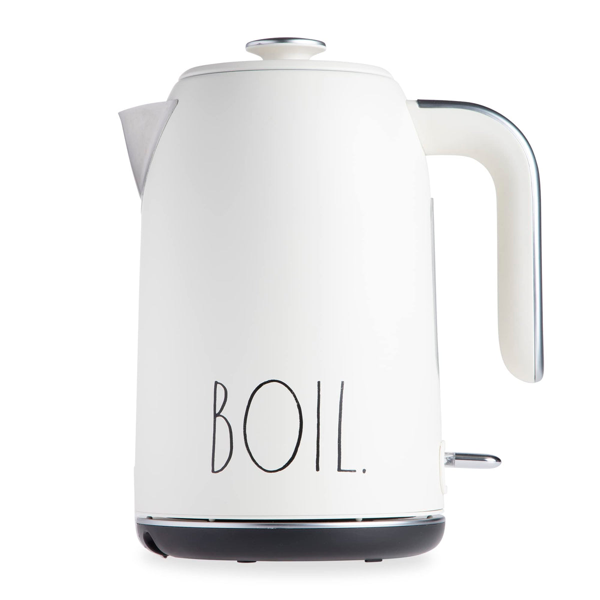 Rae Dunn Electric Hot Water Kettle - Stainless Steel Coffee Maker, Tea Kettle, Swivel Base, With Automatic Shut Off Boil-Dry Protection, Easy Pour, 1500 Watt Boiling Power, 1.7 Liters, Baby Blue