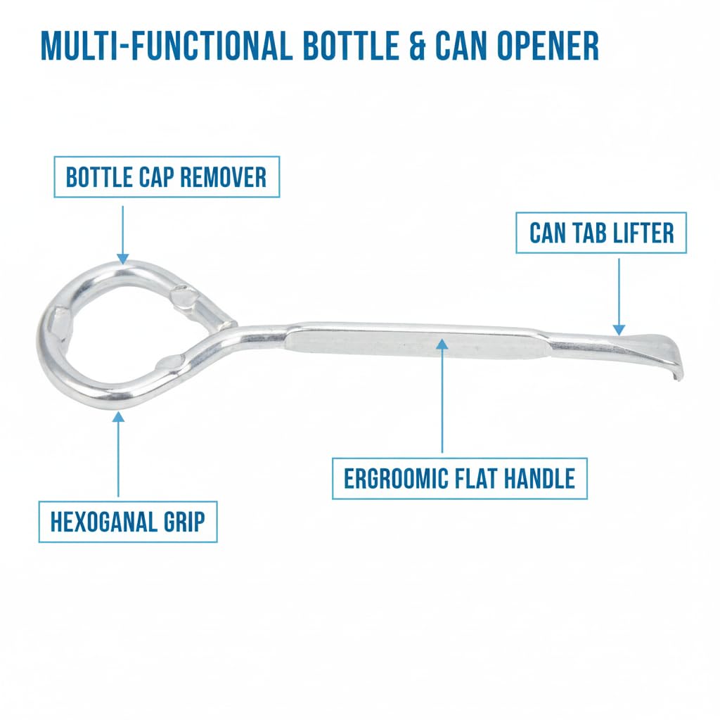 Fafeicy Paint Can Lid Opener, 24 Pack Metal Steel Manual Opening Tool for Paint Buckets, Latex Paint Cans, Beer Jar, Tin