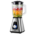 GDOR 1200W Blender for Smoothies and Shakes, 52 Oz Glass Jar Countertop Blender, 6-leaf Blade, 3 Adjustable Speed for Juices, Frozen Fruit Drinks, Sauces, Self-Cleaning