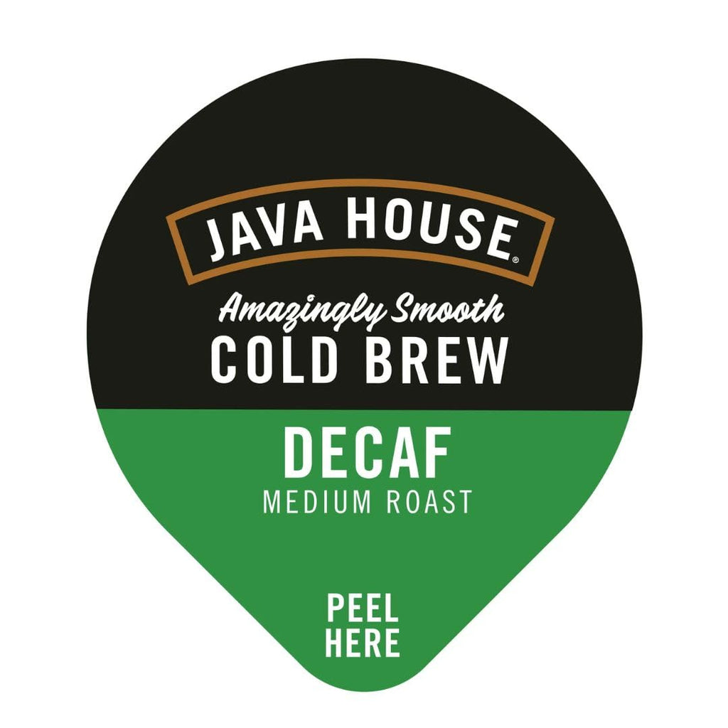 Java House Cold Brew Coffee Concentrate, Decaf, 1.35 Fl Oz