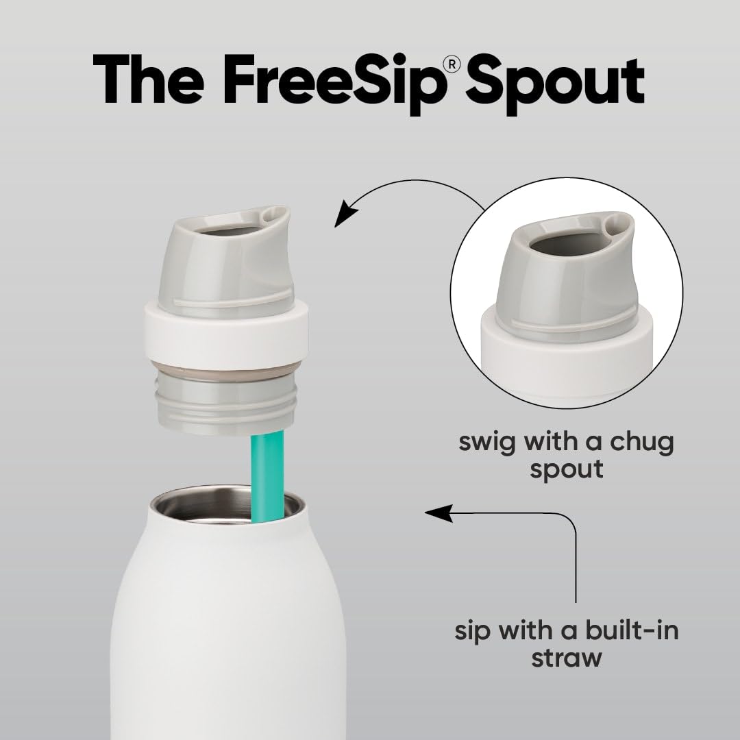 Owala FreeSip Twist Stainless Steel Water Bottle 24 oz Scream Green