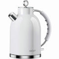ASCOT Electric Kettle, 1.5L Stainless Steel Water Boiler, White