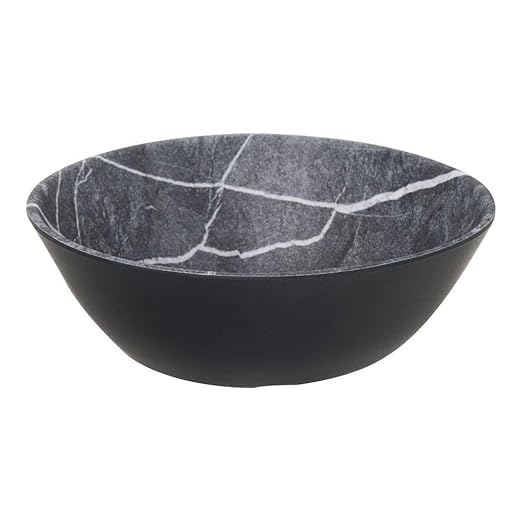 Carlisle FoodService Products Ridge Reusable Plate Rimless Plate for Home and Restaurant, Melamine, 11 Inches