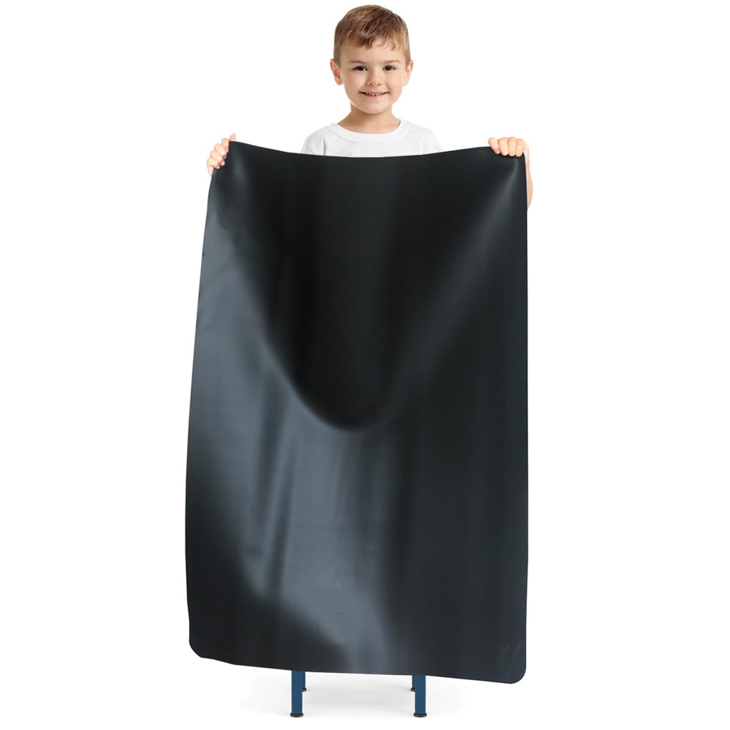 35.5" x 23.6" Extra Large Silicone Mat, Silicone Craft Mat for Placemat Baking Painting Clay Art and More (Black)