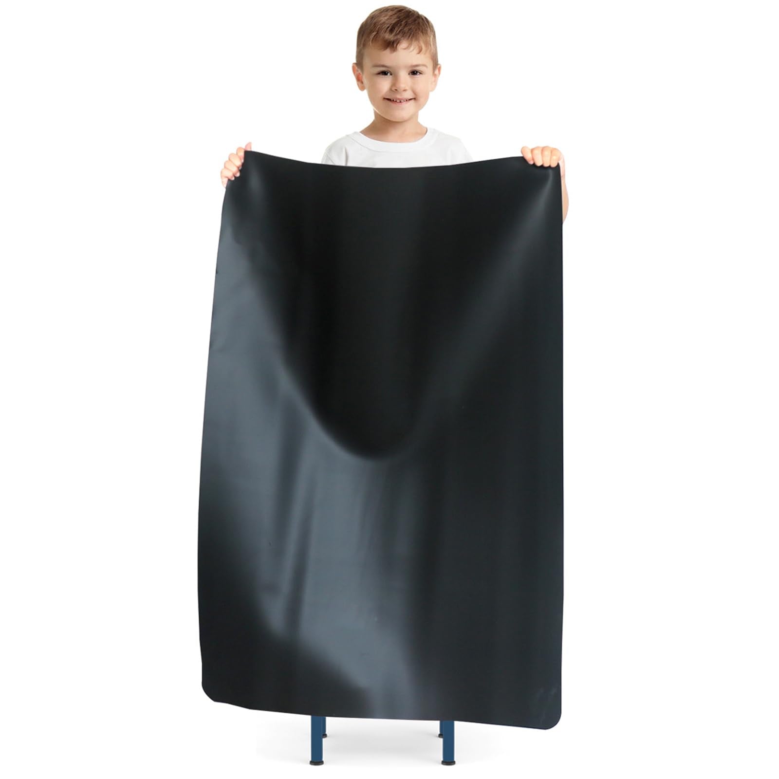 35.5" x 23.6" Extra Large Silicone Mat, Silicone Craft Mat for Placemat Baking Painting Clay Art and More (Black)