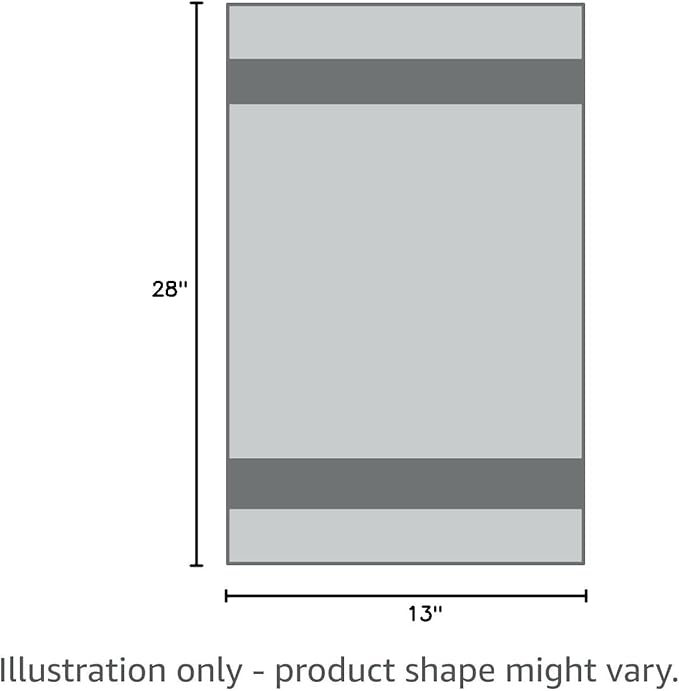 Homaxy 100% Cotton Waffle Weave Kitchen Dish Towels, Ultra Soft Absorbent Quick Drying Cleaning Towel, 13 x 28 Inches, 4-Pack, Multicolor