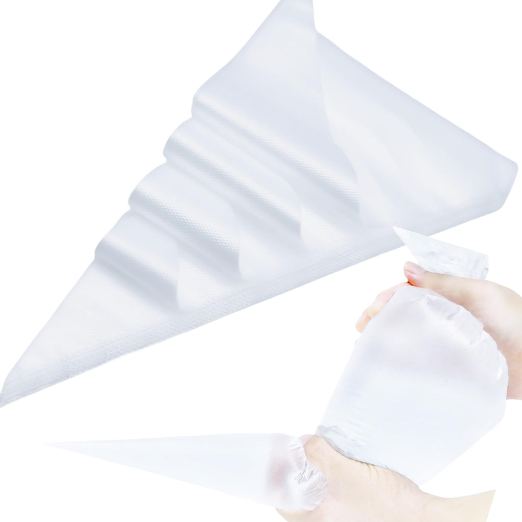 Kitchsphere XL 21 Inch Piping Bags 100pk, Anti-Burst Knot-to-Seal Pastry