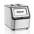 Smart Toaster, KETIAN Touch Screen 2 Slice,High-speed Automatic Settings, Bagel English Muffins Toast Pastry Waffles Bread Toaster,Stainless Steel