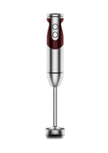 MEGAWISE new Hand Blender Series Single Hand Blender,no attachments,12-Speed,Includes Powerful Blender Stick- Easy to Clean and Perfect for Smoothies, and More (RED)