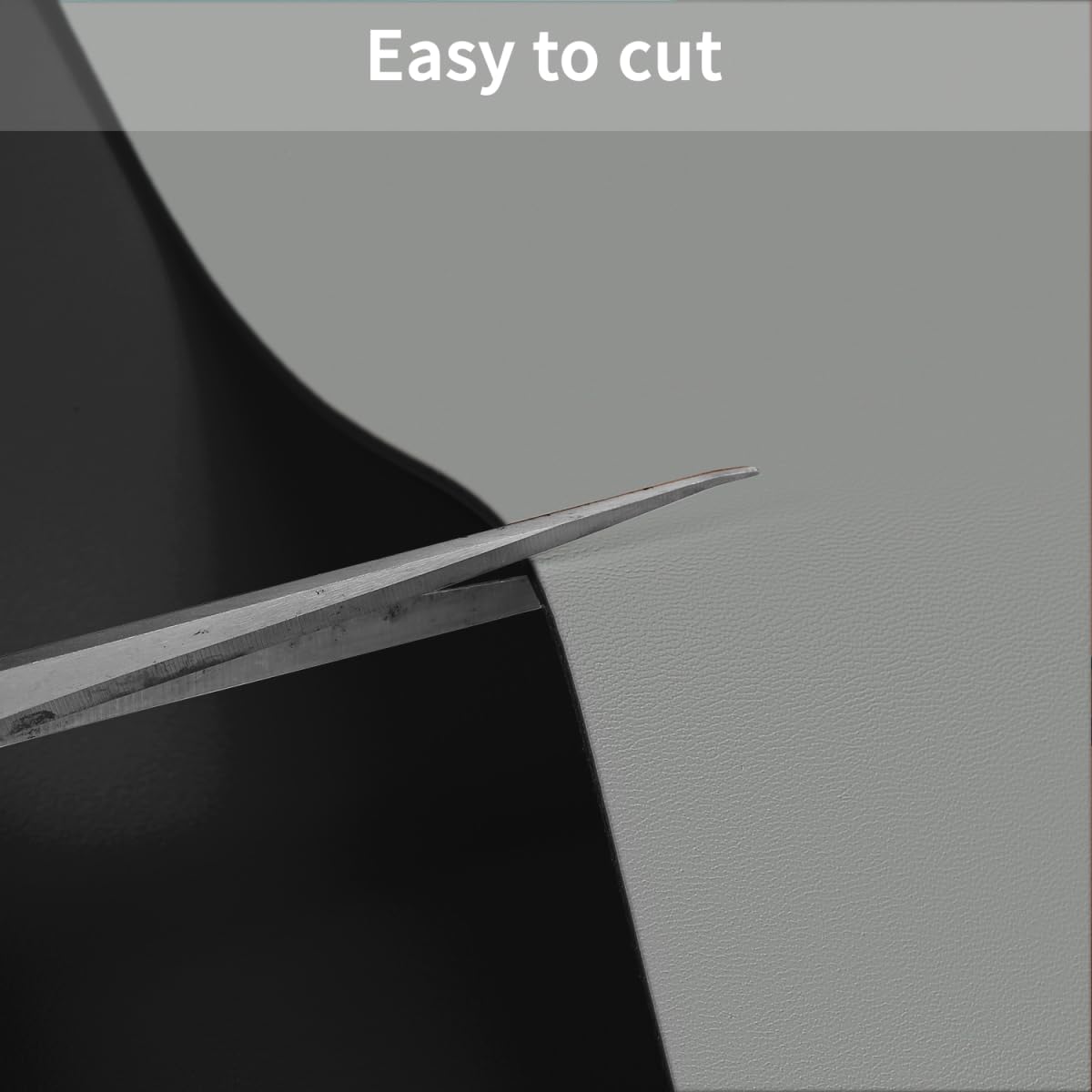 Zinkooat Table Pad Protector for Dining Room Table - Can Be Used On Both Sides Waterproof and Easy to Clean Good Flatness Used for Dining Table(Black+Gray 54x72)