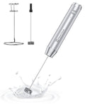 Maestri House LunaFro Rechargeable Milk Frother,Stand & 2 Detachable Whisks