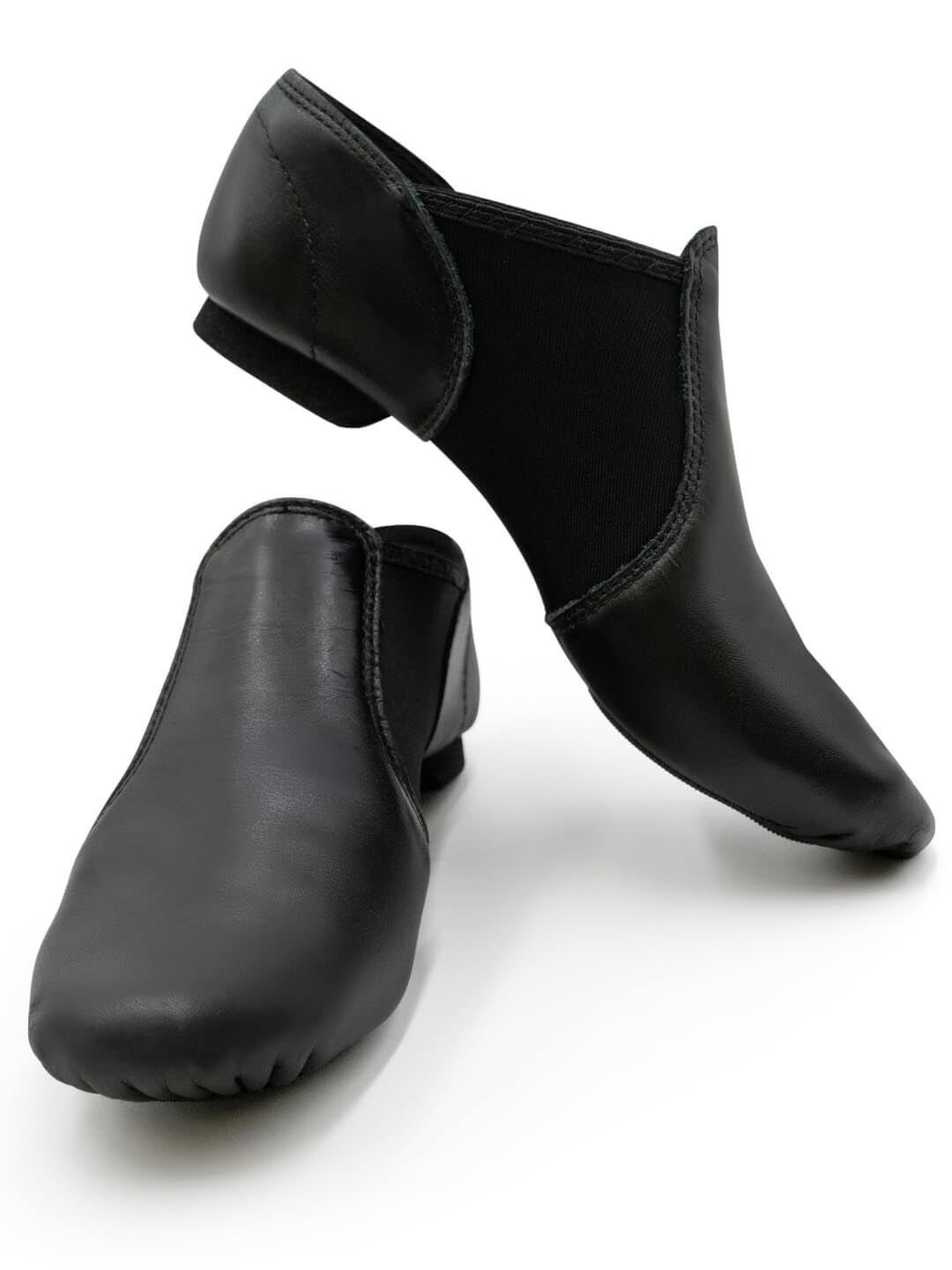 Capezio E-Series Jazz Slip On, Black, 14.5 M