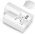 8" x 50' and 11" x 50' Vacuum Sealer Rolls, 2 Pack-Ideal for Food Storage, Sous Vide, and Meal Prep, Keep Food Fresh and Nutrients, Wevac Lite