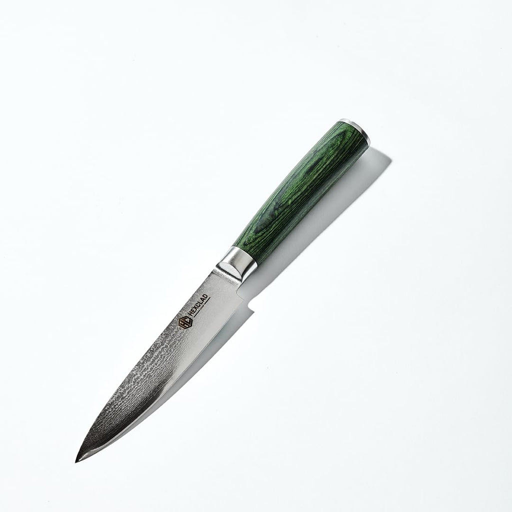 HexClad 5" Japanese Damascus Stainless Steel Utility Knife