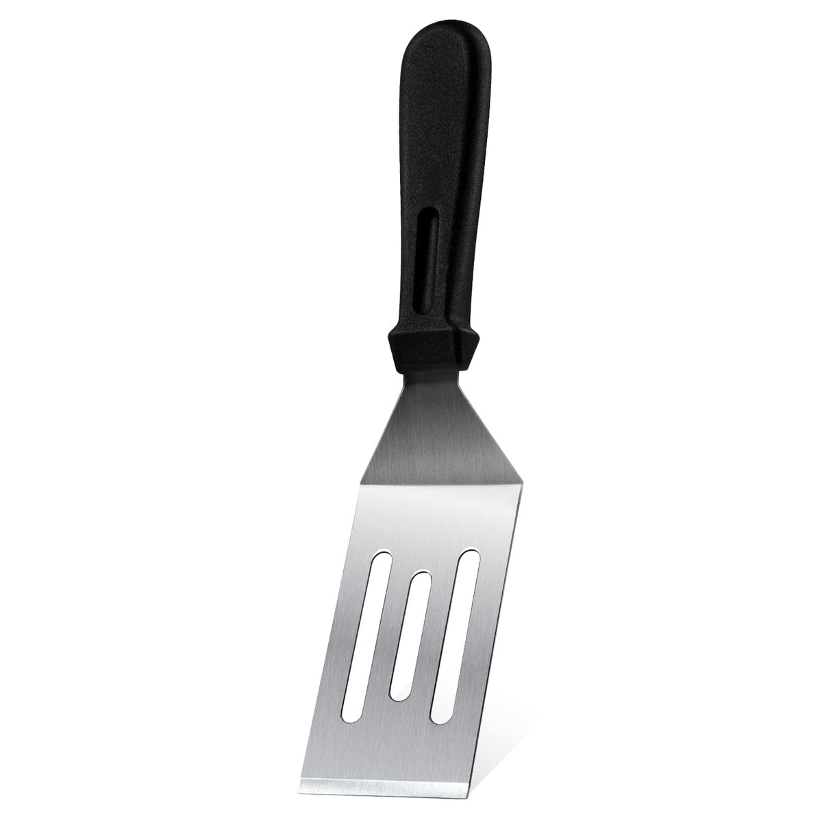 1Pc 9.8in Stainless Steel Spatula Heat Resistant Handle for BBQ Dessert