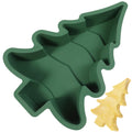 Operitacx Christmas Tree Cake Mold, Non-Stick Christmas Tree Cake Pan Silicone Mold for Cake, Baking Mold for Cake Candy Xmas Holiday Baking Supplies (8.2x10.6inch)