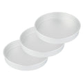 Restaurantware-Met Lux 12 x 2 Inch Straight-Sided Baking Tin, 1 Round Cake Pan - Oven-Ready, Freezable, Anodized Aluminum Round Baking Pan, Greaseproof, For Layer Birthday Cake