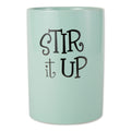 DII Kitchen Accessories Retro Collection, Ceramics, Utensil Holder, Aqua