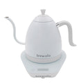 Brewista Artisan Electric Gooseneck Kettle, Water Boiler with LCD Panel, Precise Temperature Control, Fast Boiling and Keep Warm Settings for Pour-Over Coffee & Tea, Café, 1 Liter (All White)