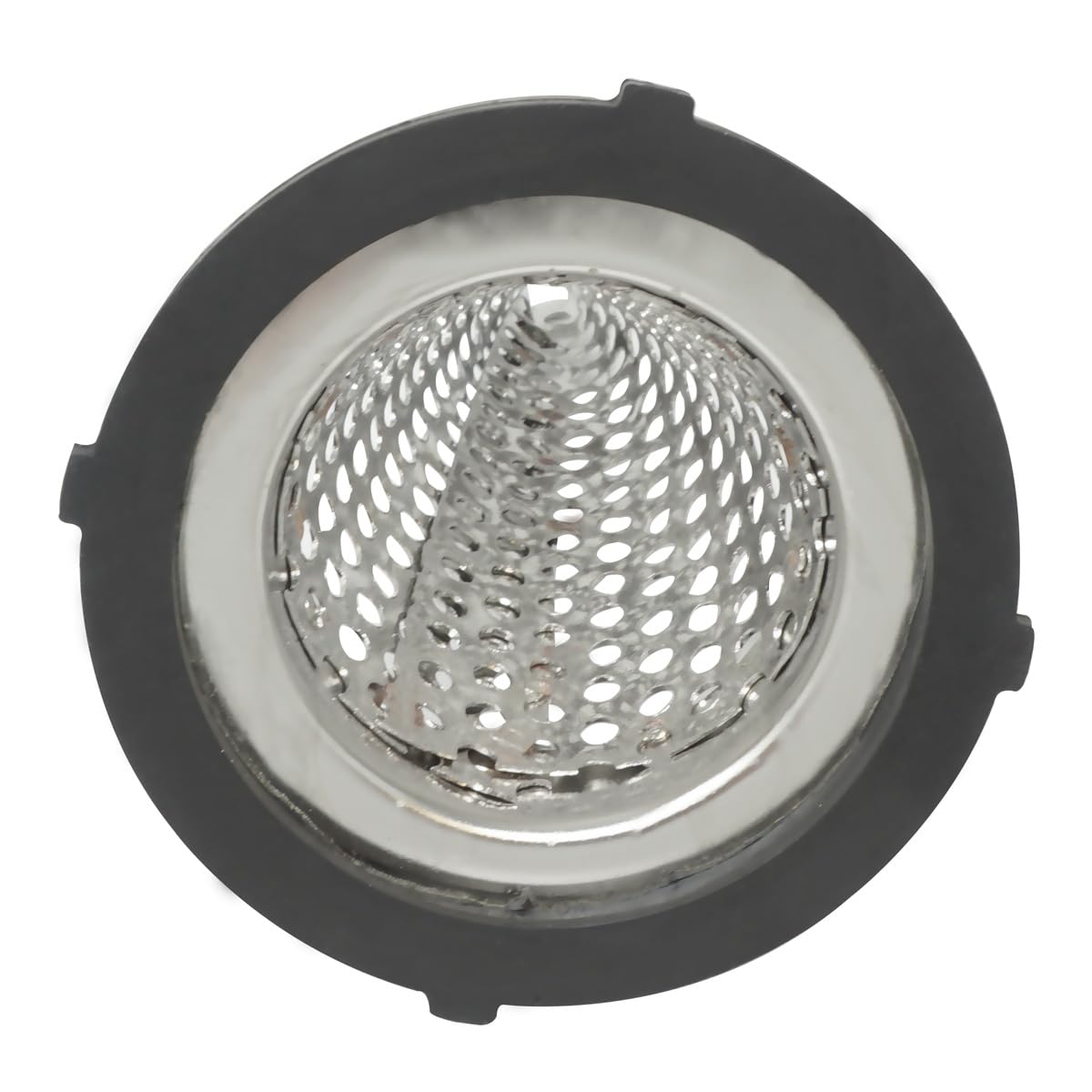 Gloxco 2" Funnel Suction Strainer, Witch Hat, Stainless Steel (STR-F200)