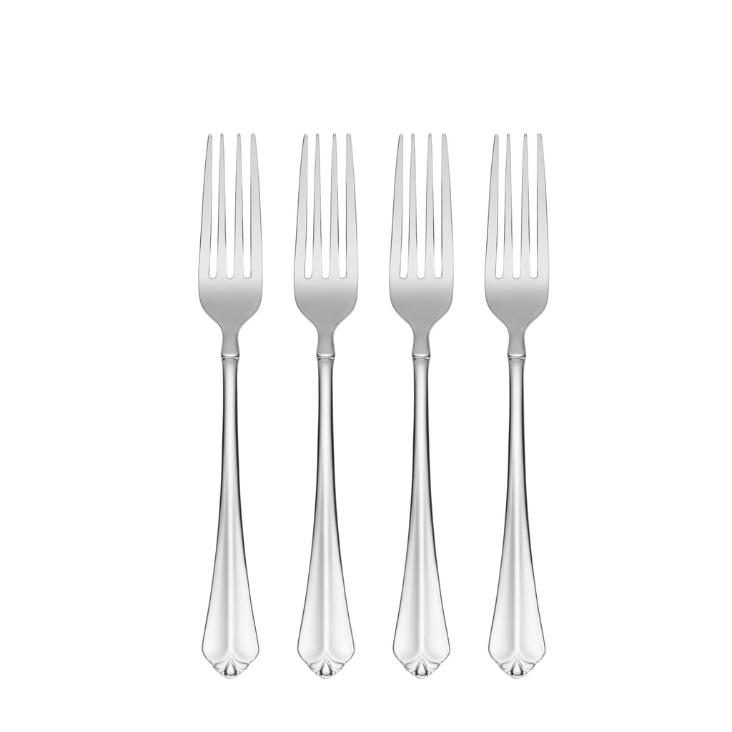 Oneida Juilliard Dinner Forks Silverware Set for 4, Flatware