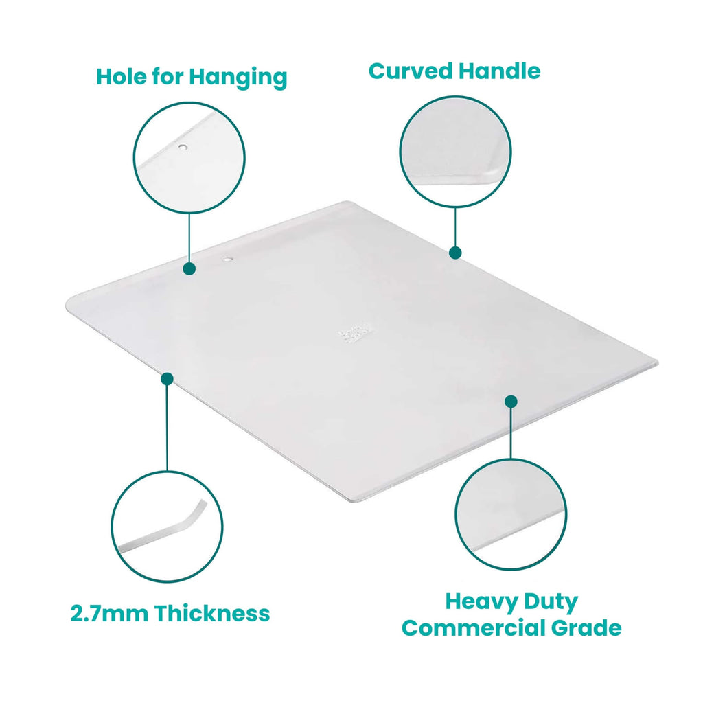 Commercial Quality Baking Sheet Pan Set, Pure Aluminum, Wrap Resistant, Large Flat Cookie Sheet 18" x 14", 100% Recycled Flat Baking Sheet Commercial Grade - The Natural Aluminum Collection